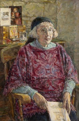 Lot 145 - Coyne (20th Century School) 'Study of a lady...