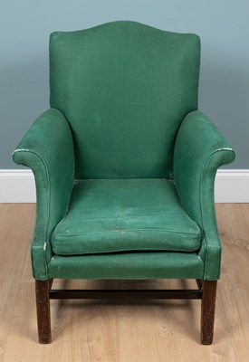 Lot 92A - A Georgian-style armchair