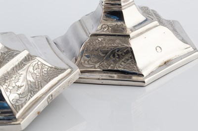 Lot 217 - A 19th century Dutch silver mounted glass...