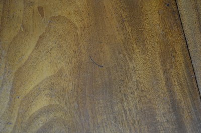 Lot 60 - Mahogany extending dining/pembroke table 19th...