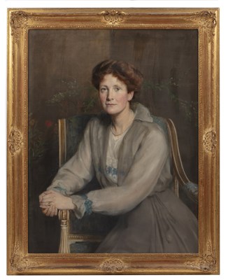 Lot John Collier (1850-1934) Portrait of Mrs...