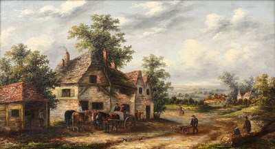 Lot Georgina Lara (act. 1840-1880) Outside The...