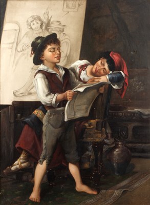 Lot 262 - John A. Monteith (Act. 1885-1903) The Artist's...