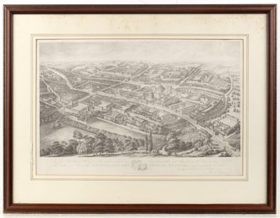 Lot 35 - Edmund Hort New The Towers of Oxford from the...