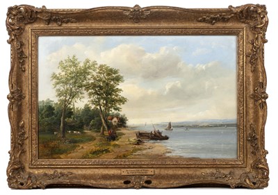 Lot Alfred Vickers (1786-1868) 'At Cowes, Isle of...