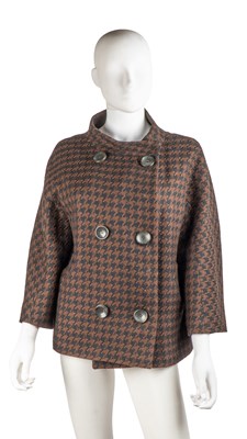 Lot 296 - A Max Mara, Italy, short winter coat in a...