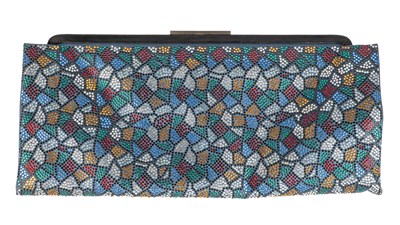 Lot 334 - A clutch bag by Salvatore Ferragamo together...