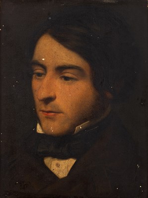 Lot 136 - English School (19th century) Portrait of a...
