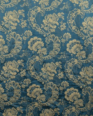 Lot 1091 - A pair of interlined Zoffany curtains