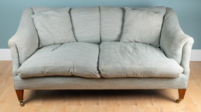 Lot 144 - An Edwardian Howard & Sons sofa, c.1905