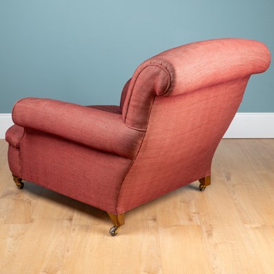 Lot A Victorian-style armchair