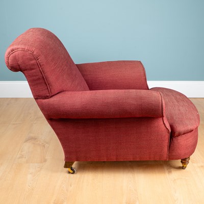 Lot A Victorian-style armchair