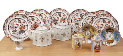 Lot 286 - Collection of ceramics 19th Century, to...