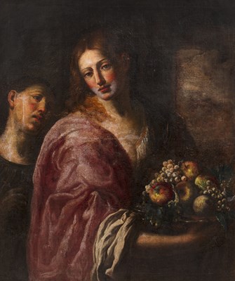 Lot 294 - After Titian (17th century) Salome, with...