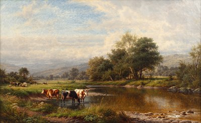 Lot Walter J. Watson (1879-1937) 'On the Mackno,...