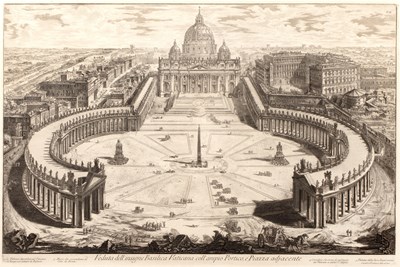 Lot Giovanni Battista Piranesi Veduta dell'Insigne...