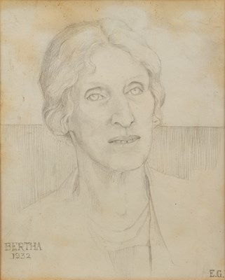 Lot 300 - Eric Gill (1882-1940) 'Bertha', signed with...