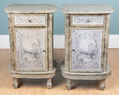 Lot 1206 - A pair of Cologne & Cotton bedside tables