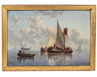 Lot 1068 - G. W. Ondunhott (19th Century Dutch School)