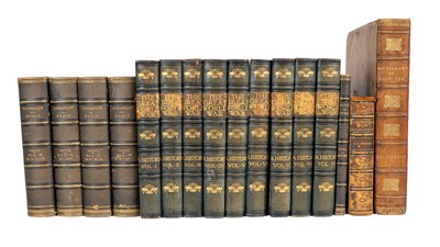 Lot 28 - A collection of leather book bindings.