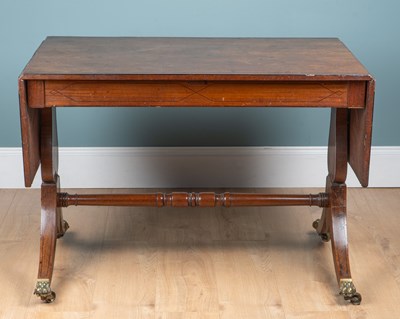 Lot 300 - A Regency mahogany sofa table