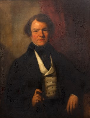 Lot 95 - English School (19th century) Portrait of a...