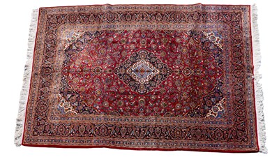 Lot 200 - A late 20th century Isfahan carpet