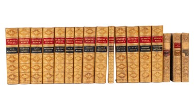 Lot 25 - A collection of 19th century leather book bindings.