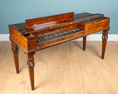 Lot 344 - A George III square piano