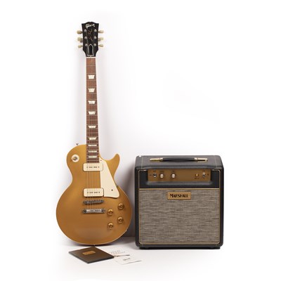 Lot 150A - A vintage Gibson custom Les Paul electric...