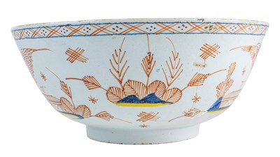 Lot A Vauxhall Delft large bowl