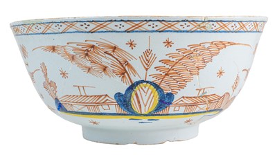 Lot A Vauxhall Delft large bowl