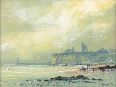Lot 328 - Terence McArdle (b.1940) Coastal scene,...