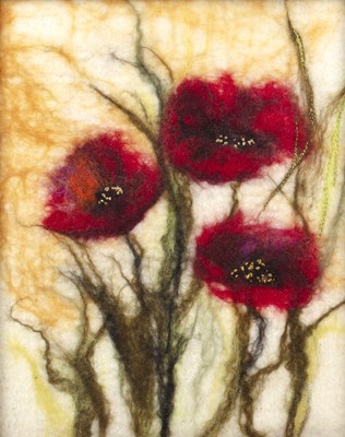 Lot 329 - Moy Mackay (b.1966) Poppies, inscribed and...