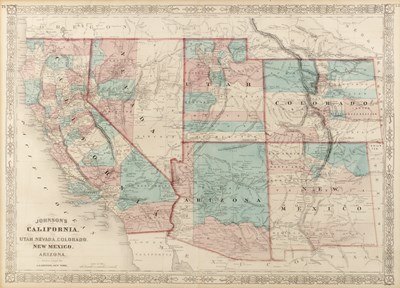 Lot 34 - A. J. Johnson California, also Utah, Nevada,...