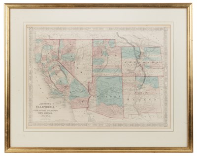 Lot 34 - A. J. Johnson California, also Utah, Nevada,...