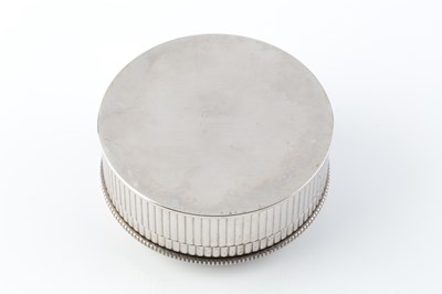 Lot 242 - A silver plated perpetual desk calendar by...