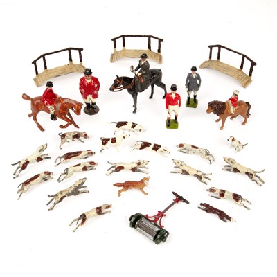 Lot 302 - To include Britains Ltd collection of lead...