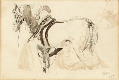 Lot 365 - English School (19th century) Study of a...