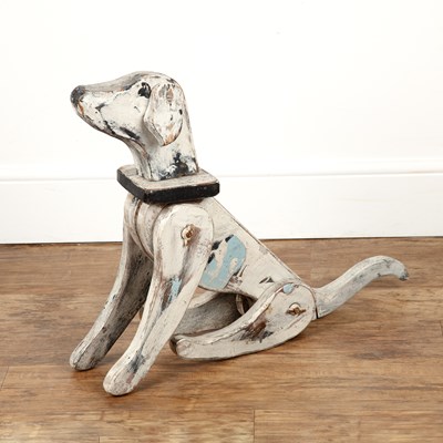 Lot 108 - 20th Century Large painted wooden model of a...
