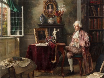 Lot 349 - Erwin Eichinger (1892-1950) The Connoisseur,...