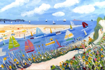 Lot 347 - Alan Furneaux (b.1953) Hayle Estuary, signed,...