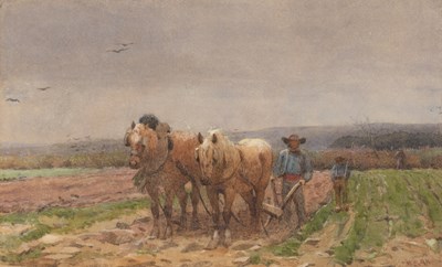 Lot 400 - Harold Swanwick (1866-1929) The Breton...