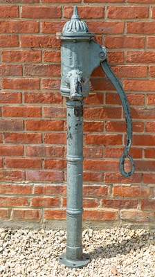 Lot 1266 - A Victorian cast iron water pump