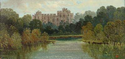 Lot 392 - *  Allan (19th century) River landscape with...