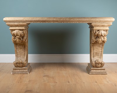 Lot 176 - An Italian-style pier table