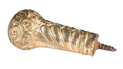 Lot 1003 - An 18ct gold cane finial