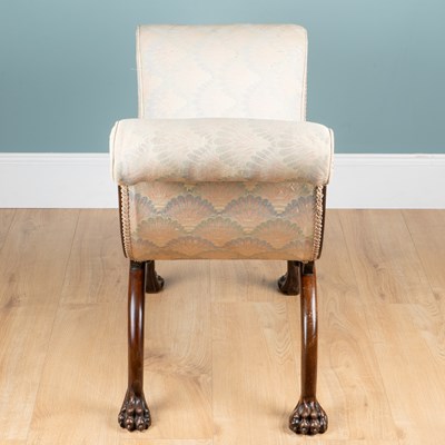 Lot A Regency mahogany window seat