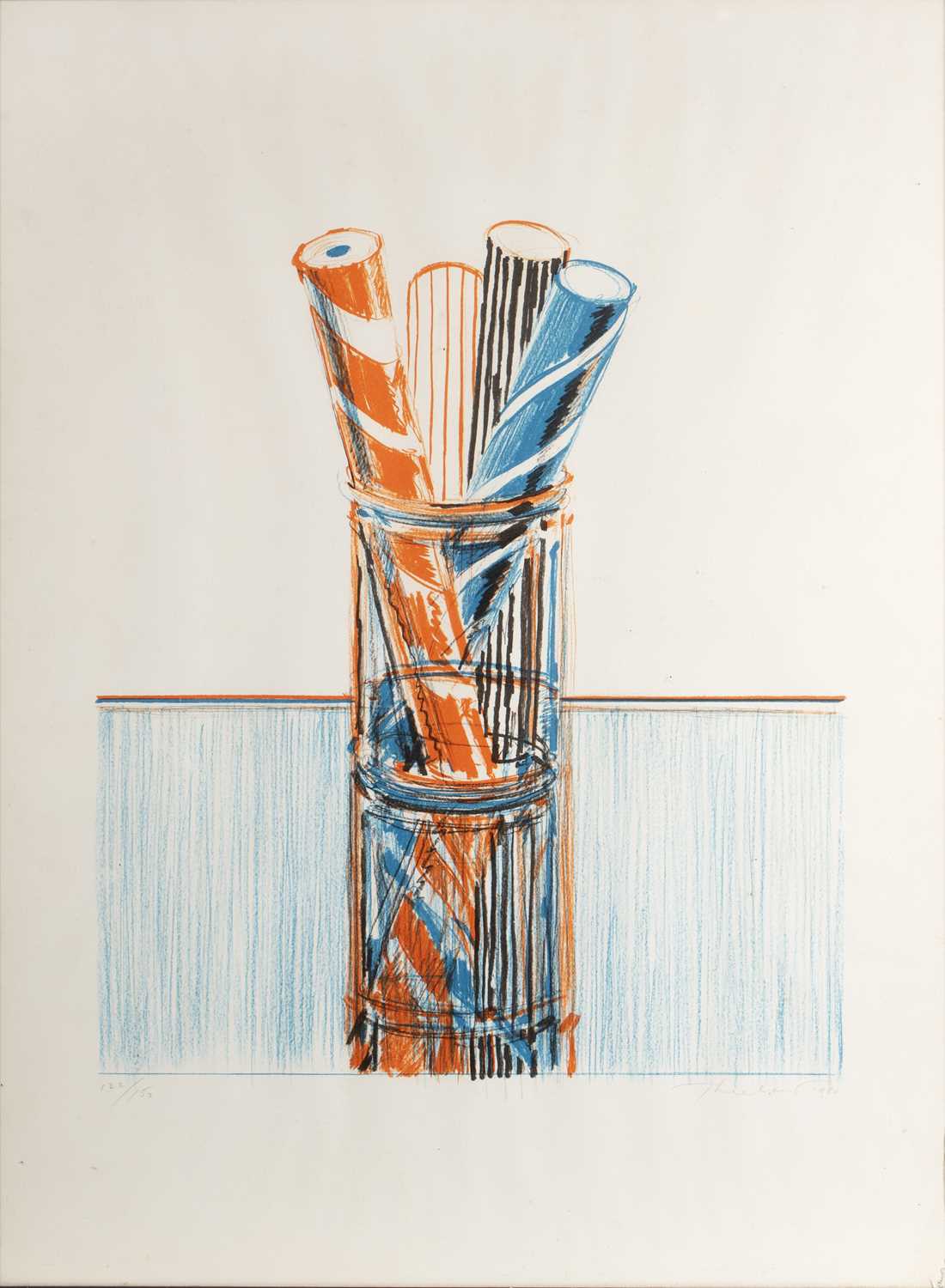Lot 59 - Morton Wayne Thiebaud (1920-2021) 'Glassed...