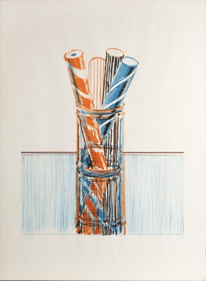 Lot Morton Wayne Thiebaud (1920-2021) 'Glassed...